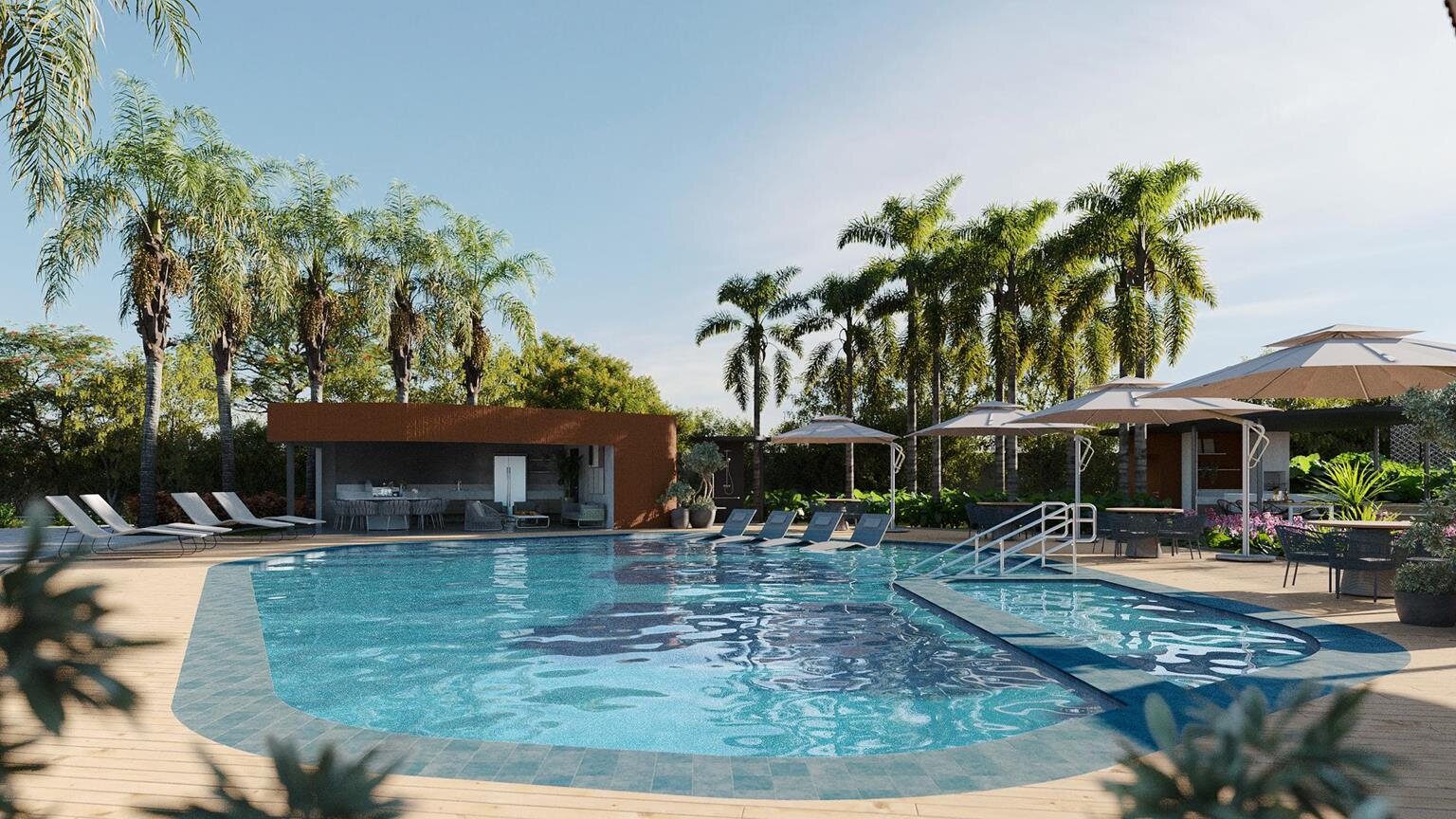 Piscina do Harmonia Jardins