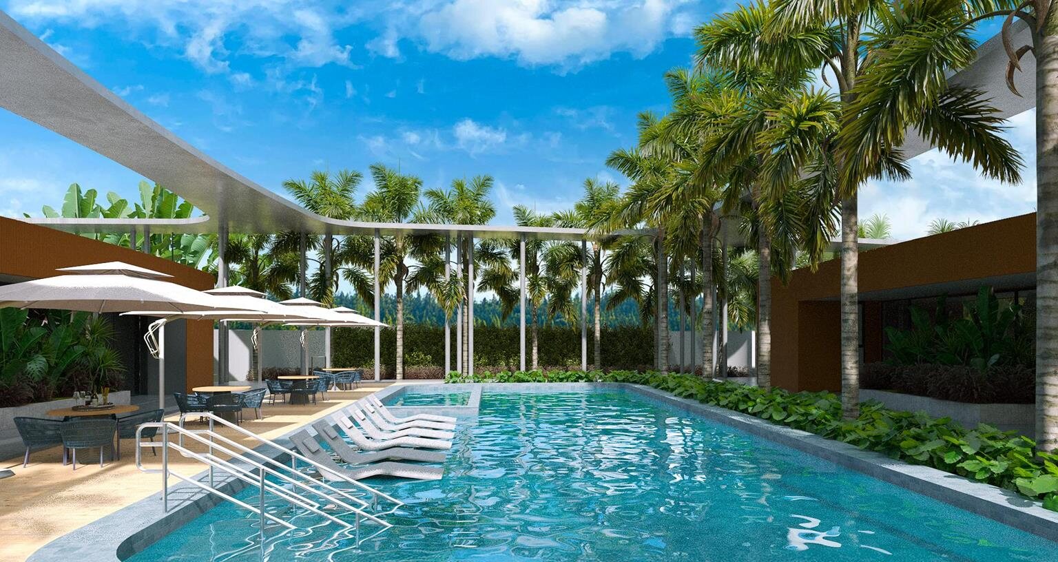 Piscinas e lazer do Harmonia Jardins